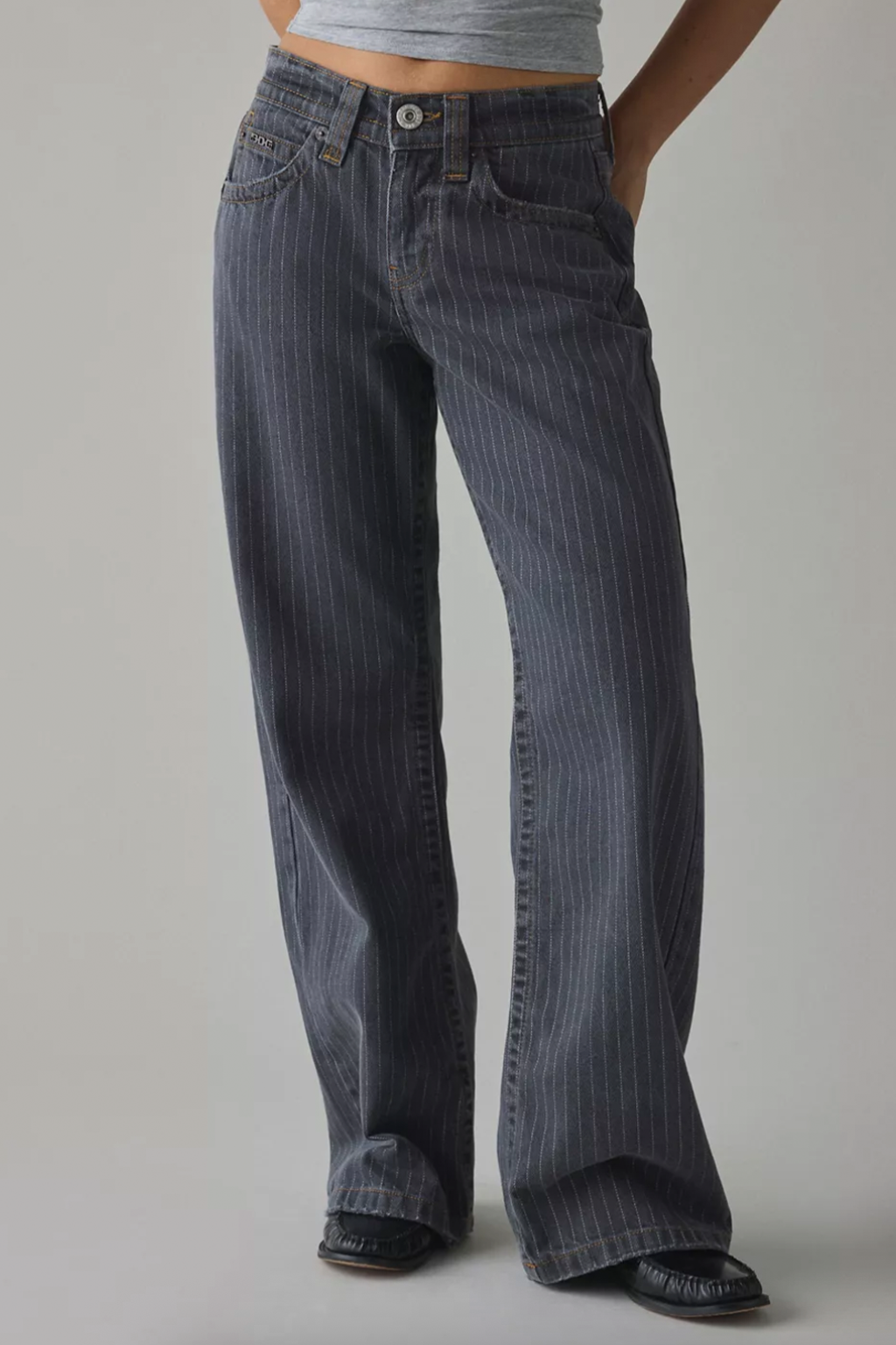 Soho Pinstripe Jeans