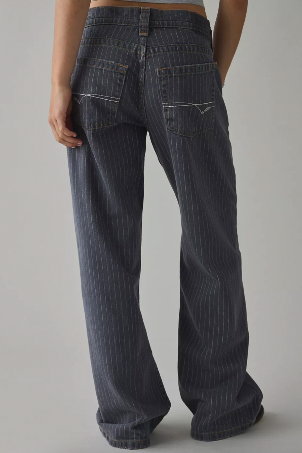 Soho Pinstripe Jeans