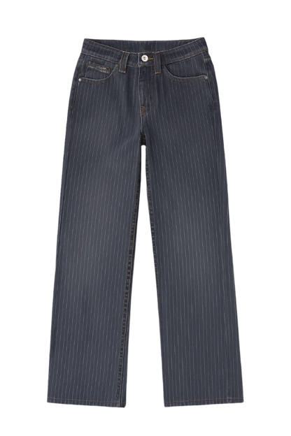 Soho Pinstripe Jeans